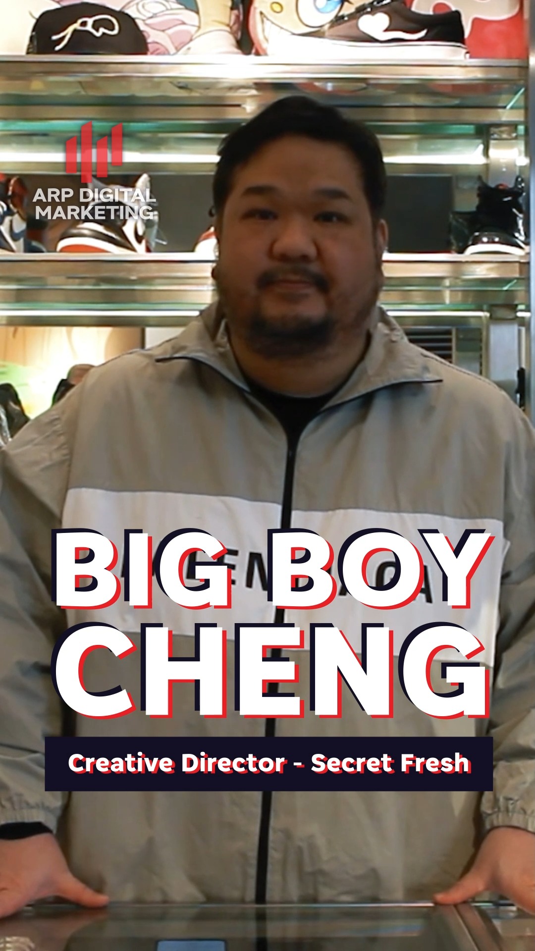 Big Boy Cheng from Secret Fresh